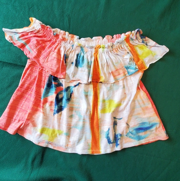 Meadow Rue colorful top. NWOT - Picture 2 of 10